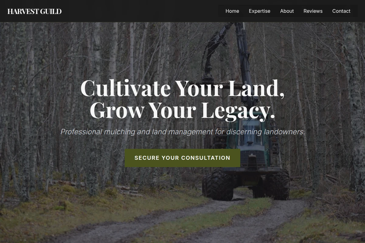 Mulching Forestry